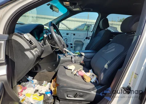 2016 Ford Explorer Xlt from USA, damaged, VIN 1FM5K7D89GGB17615